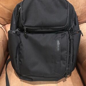 Black Men's Travel Backpack